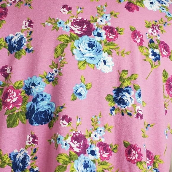 Buck & Buck zip front foral dress size 2x - Picture 5 of 12